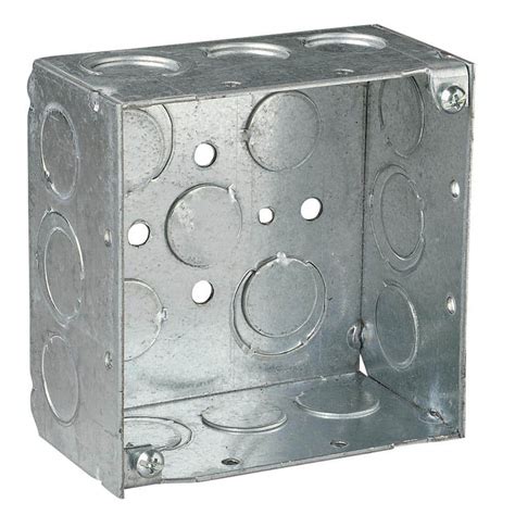 steel city 4 square box fire rating|steel city outlet boxes.